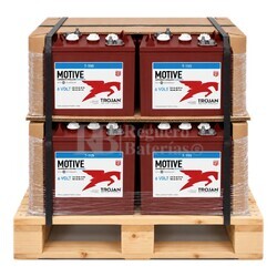 Pack 4 Bater�as TROJAN T-105 | 6 Voltios 250 Amperios